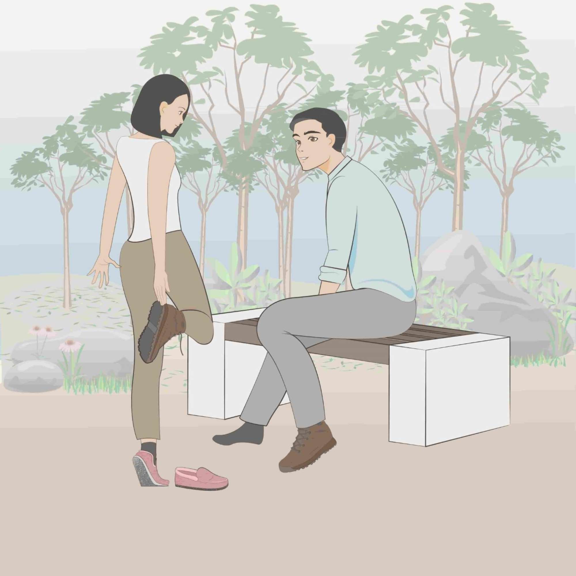 on't share your shoe with others